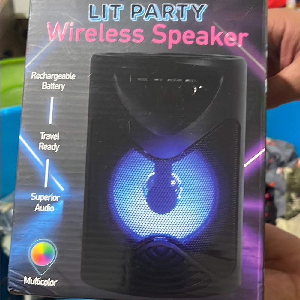 iHip Lit Party Wireless Bluetooth Speaker